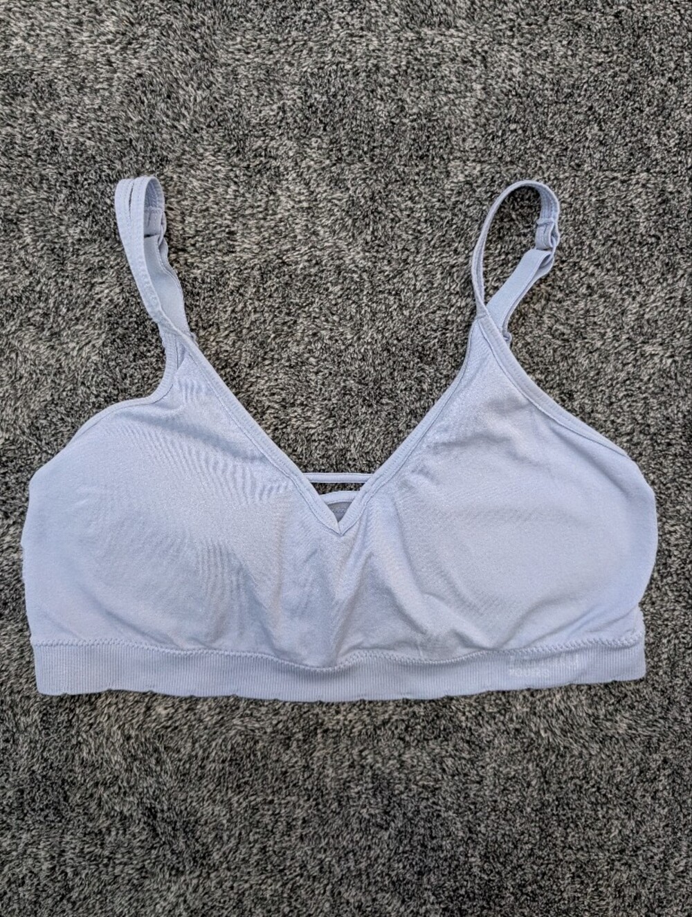 Kindly Brand Light Blue Wireless Bralette - Women's SZ XL